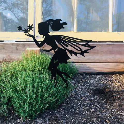 Metal Fairy Garden Art