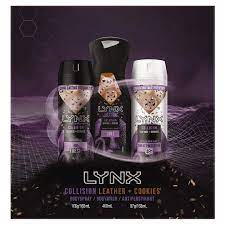 Lynx Collision Leather + Cookies Trio Gift Set