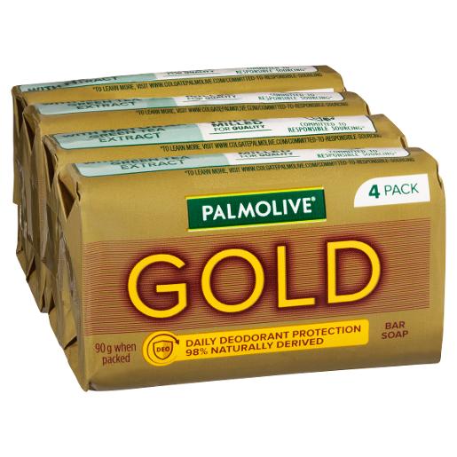 4Pk Palmolive soap Gold