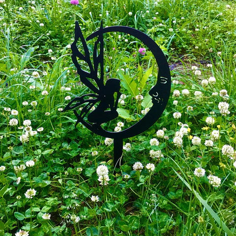 Metal Fairy Garden Art