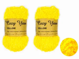 100G COZY YARN - YELLOW [72/12]