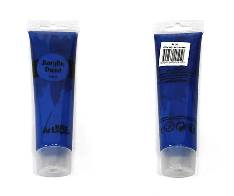 100ML ACRYLIC PAINT TUBE- BLUE [48/12]