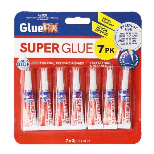 Gluefix Super Glue 7pk