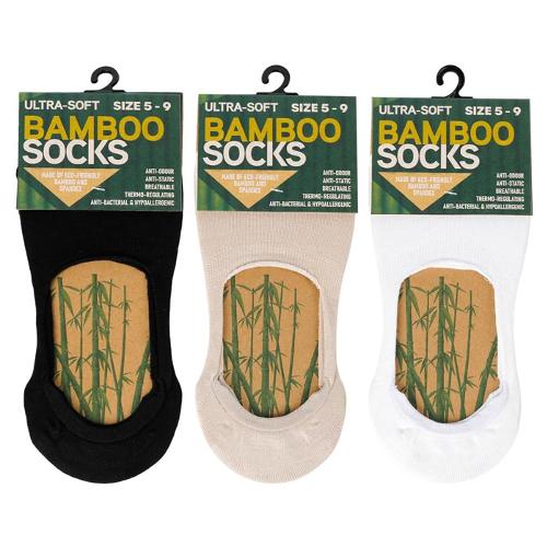 Bamboo Socks Ladies Invisible