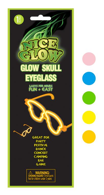 Glow in the Dark Novelty Funk Series Glasses