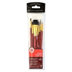 7pc Camel Professional Brush