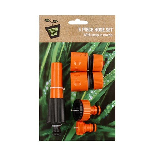 Hose Connector 5Pc Set