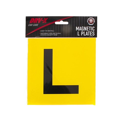 L Plate for All except NSW Magnetic 2Pk