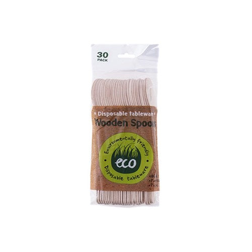 Eco Friendly Wooden Spoon Pk30