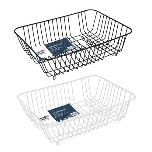 Dish Rack Metal 44x31x13cm 2 Asst Cols