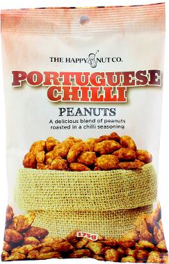 Happy Nut Co. Portuguese Chilli Peanuts 175