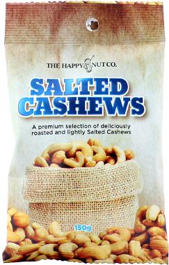 Happy Nut Co. Salted Cashews 70g