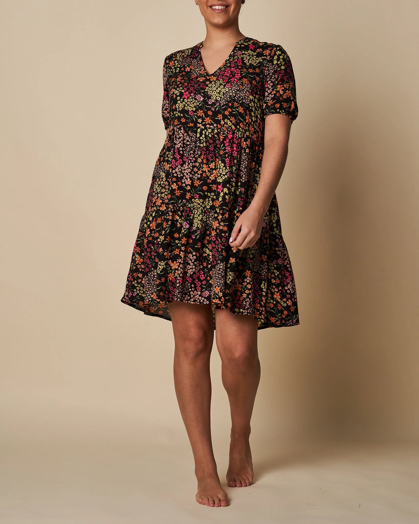 Floral Mid Dress