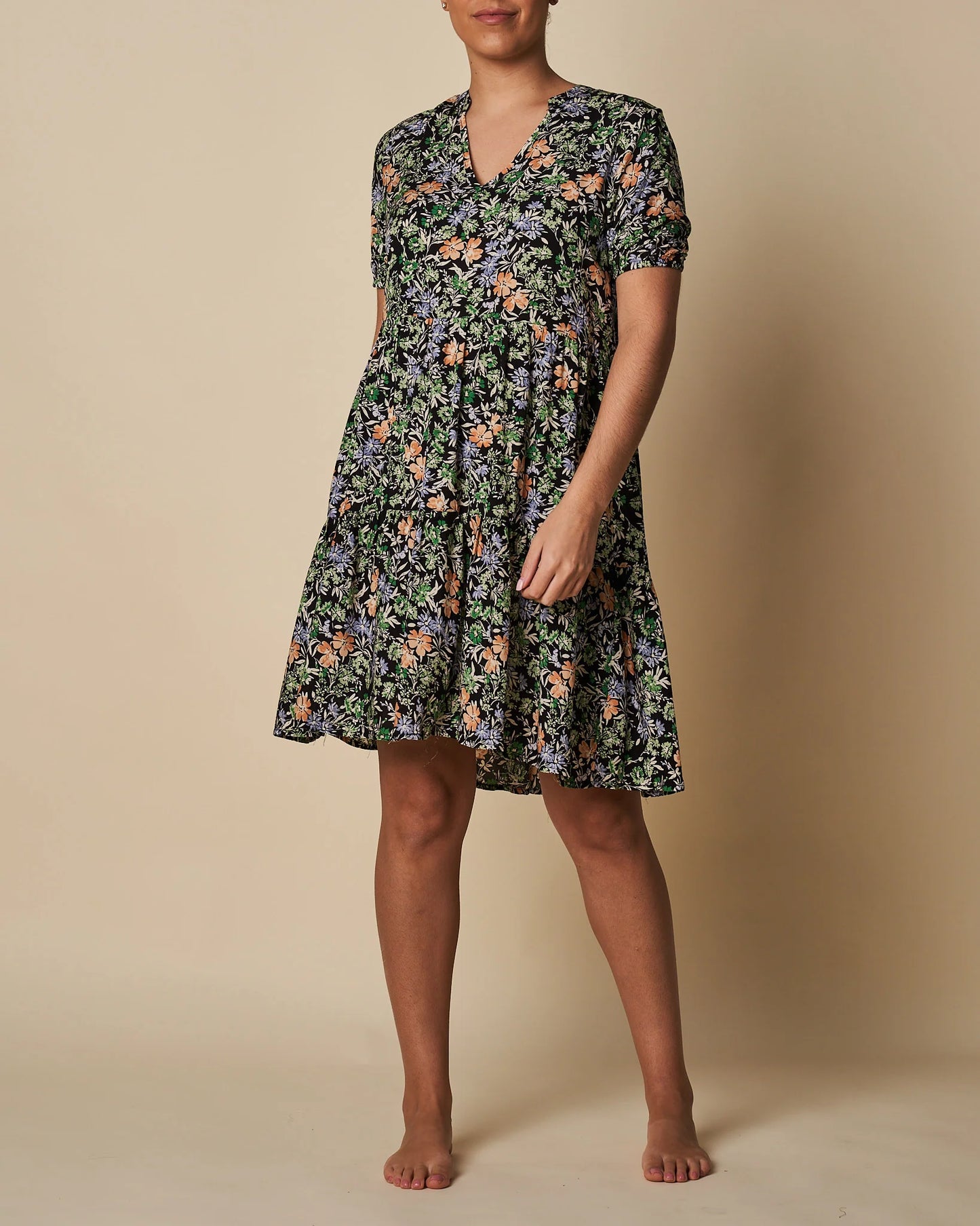 Floral Mid Dress