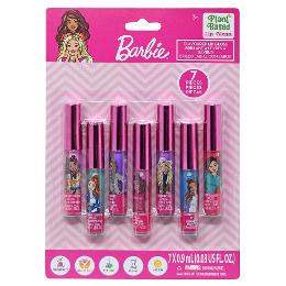 Barbie 7pk Lip Gloss on Card