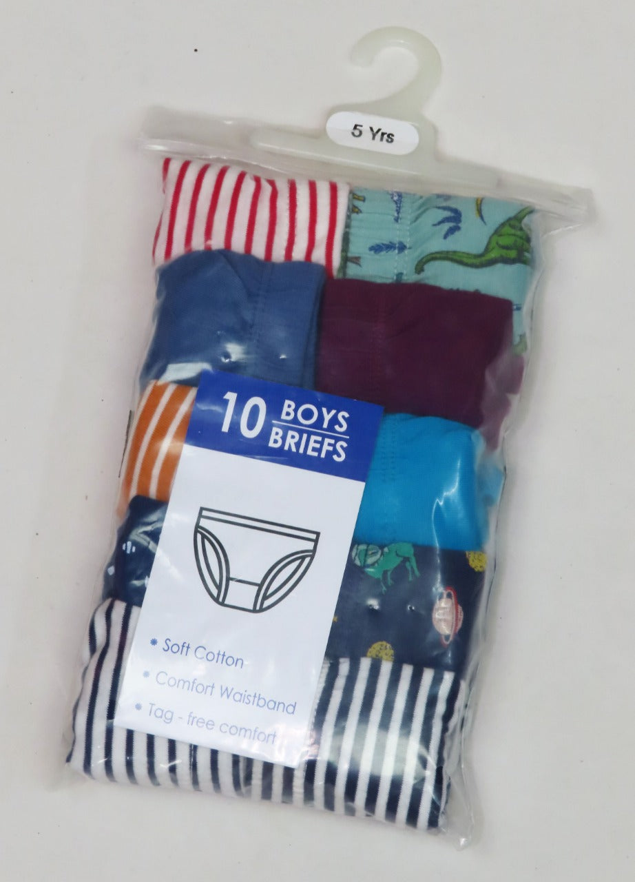 boy 10pk briefs