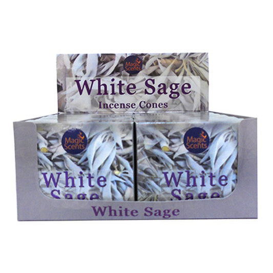 H Magic White Sage Cones