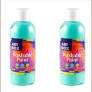 200ML WASHABLE PAINT- AQUA [36/12]