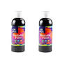 200ML WASHABLE PAINT- BLK [36/12]