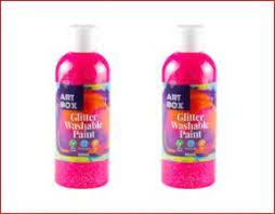 200ML WASHABLE PAINT- HPINK [36/12]