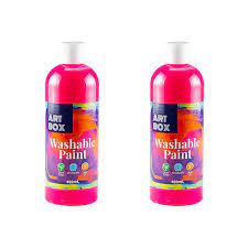 400ML WASHABLE PAINT- HPINK [12/0]