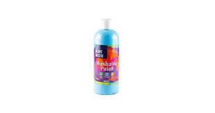 400ML WASHABLE PAINT- LBLUE [12/0]