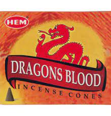 HEM Cone Pk10 Dragons Blood